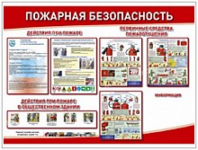 Стенд пожарной безопасности